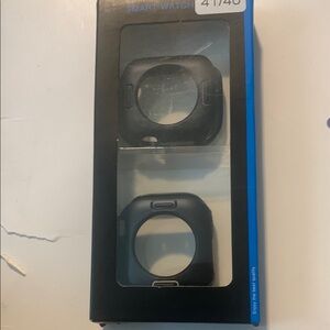 Smart Watch Black Case